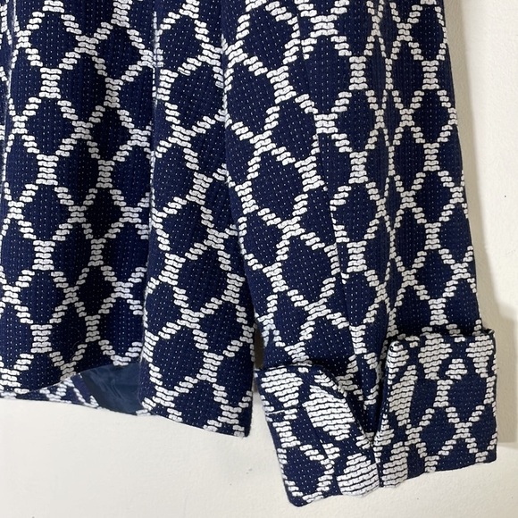 NWT. Talbots 8 Navy White Tweed Three-Button Blazer. - Picture 11 of 11